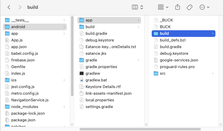 Folder deletion option in file manager