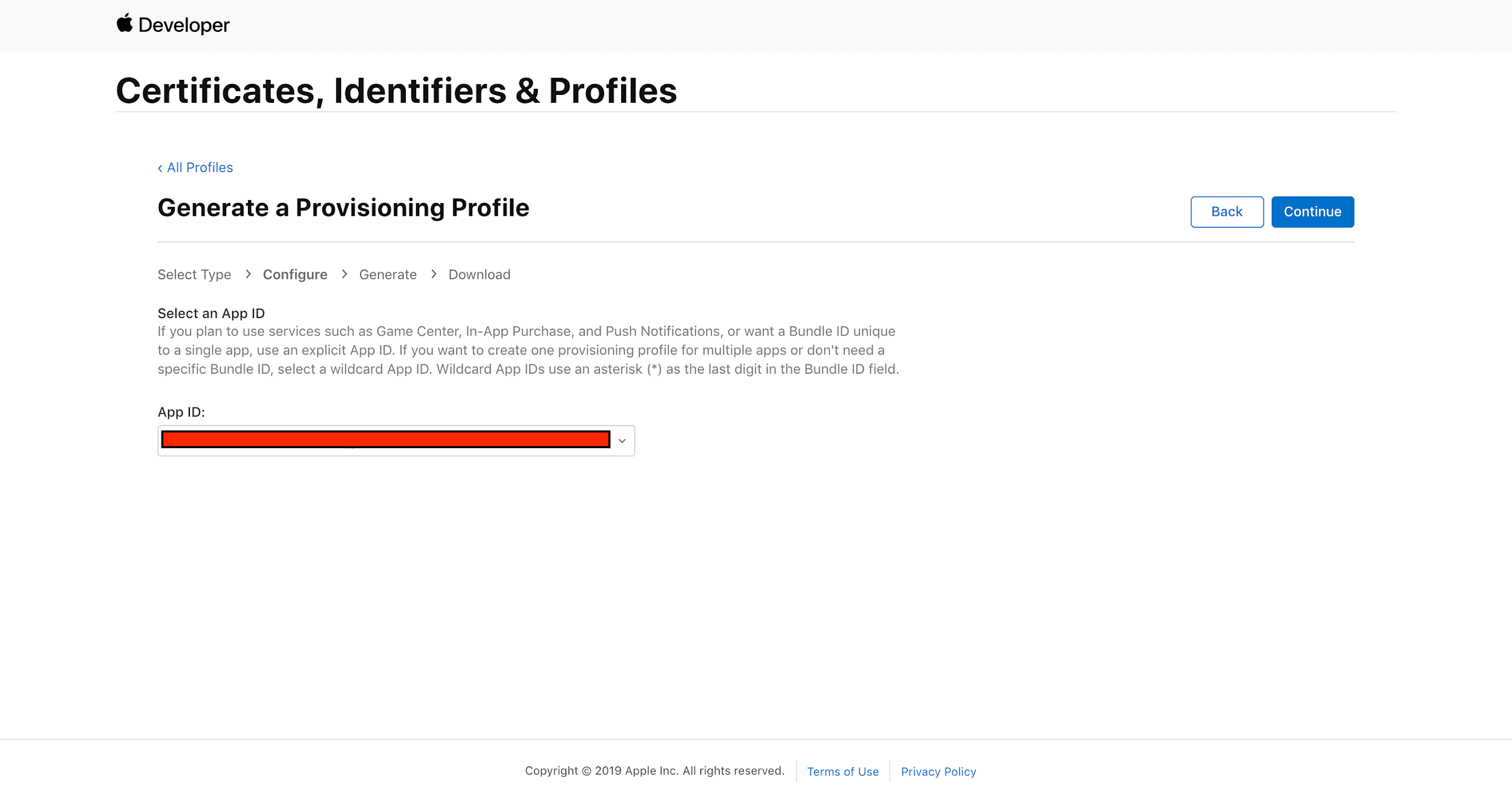 Creating iOS Provisioning Profile