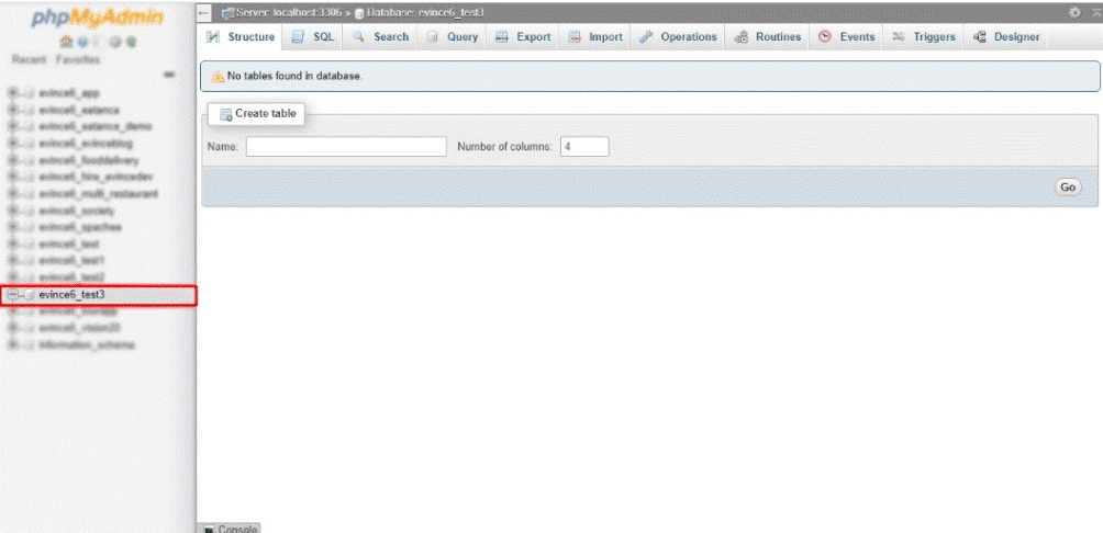 PHP myadmin panel