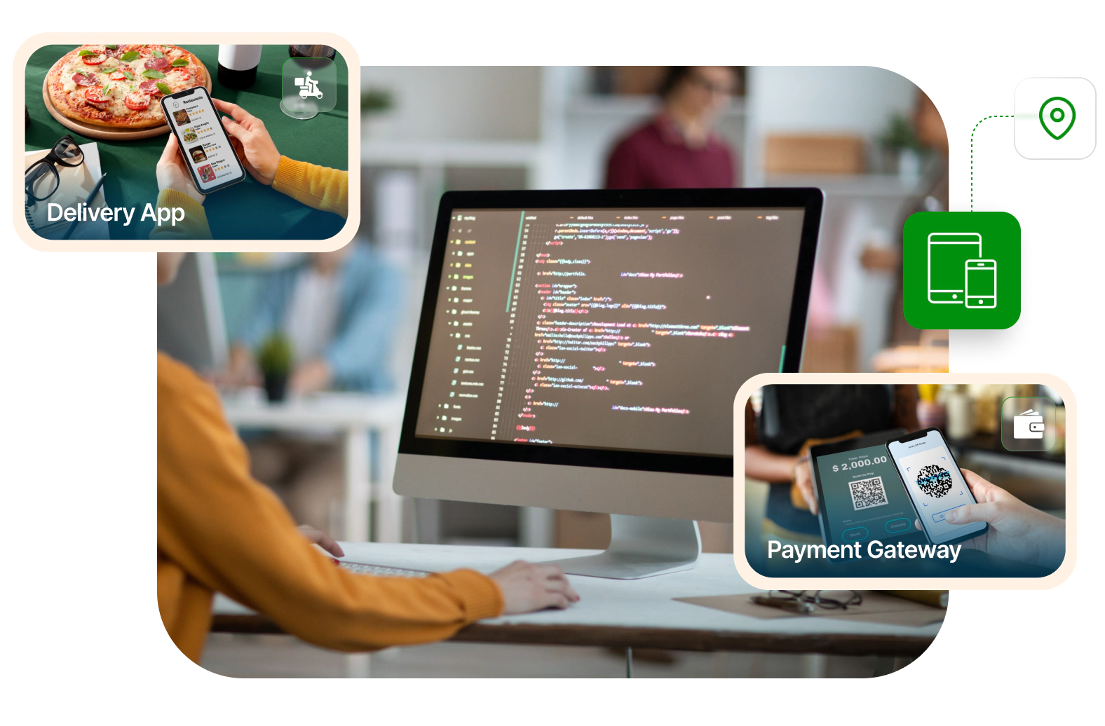 API driven to integrate with third-party systems