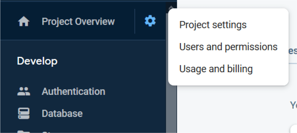 add firebase to android app of food ordering and delivery