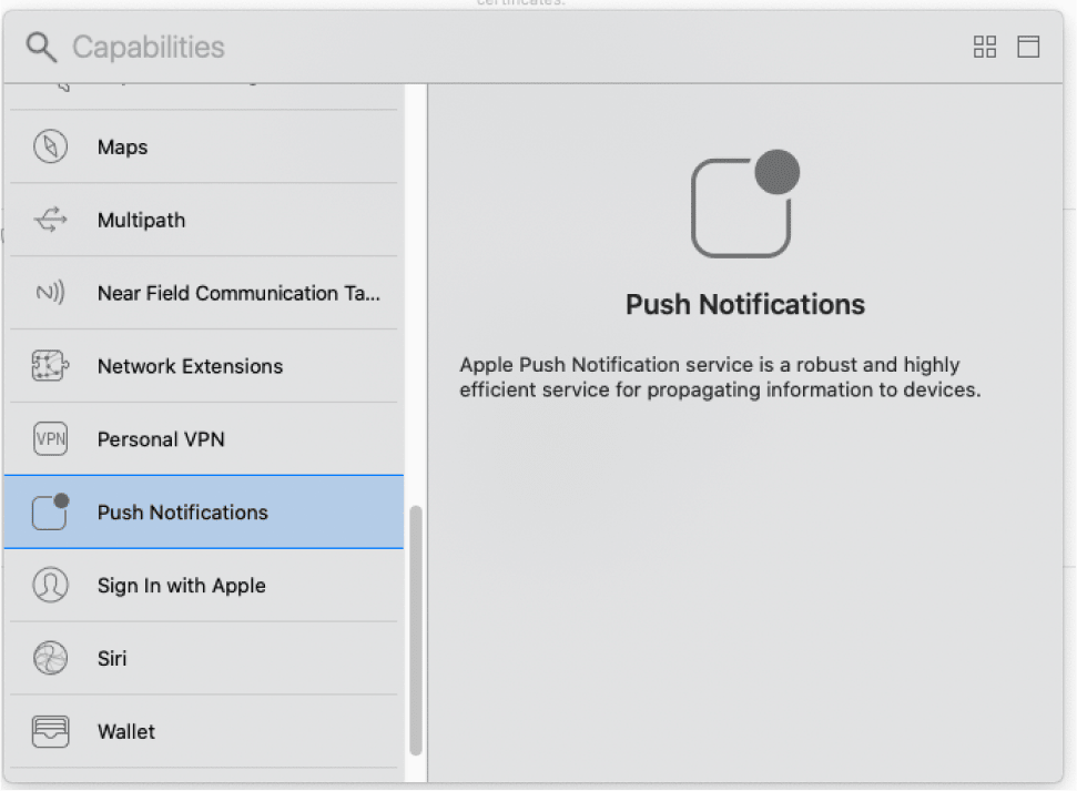 Push Notifications in white label food order app