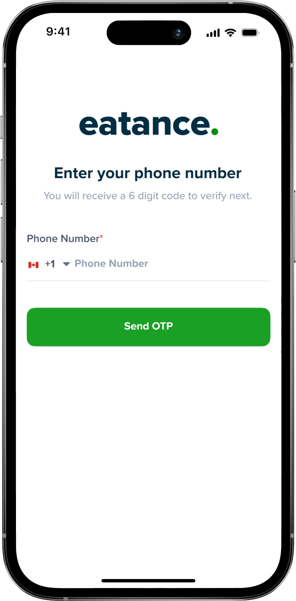 restaurant store app login