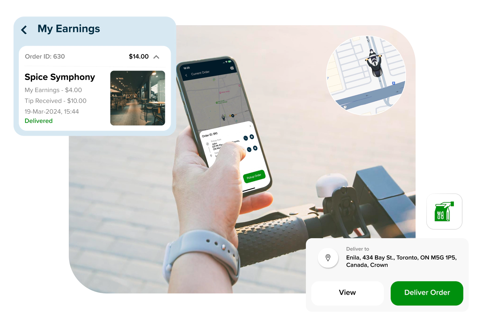 Driver mobile app