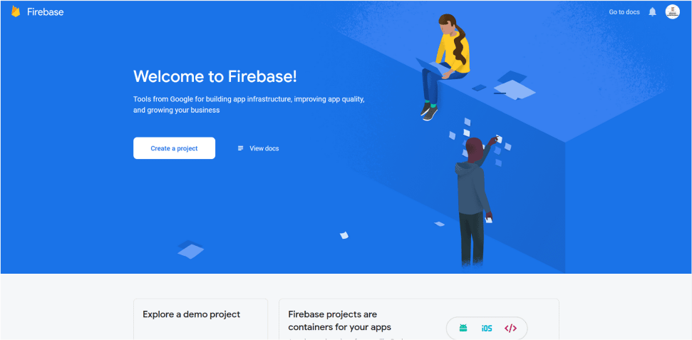 firebase setup in android food ordering app