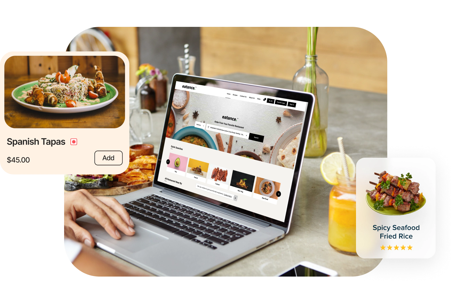 Food ordering Website