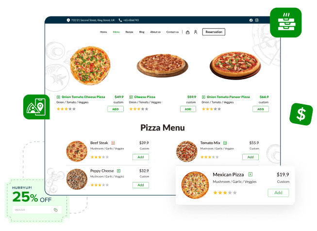 Pizza Ordering System