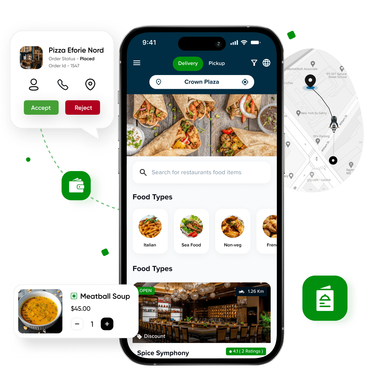 White label Multi Restaurant Food Delivery and ordering App