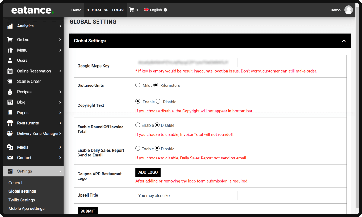 Add Google Maps API Key