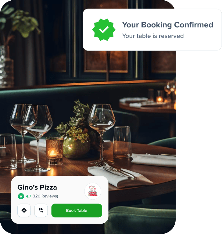 table reservation app with best discount