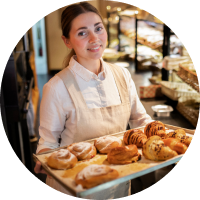 Bakeries or Cafes